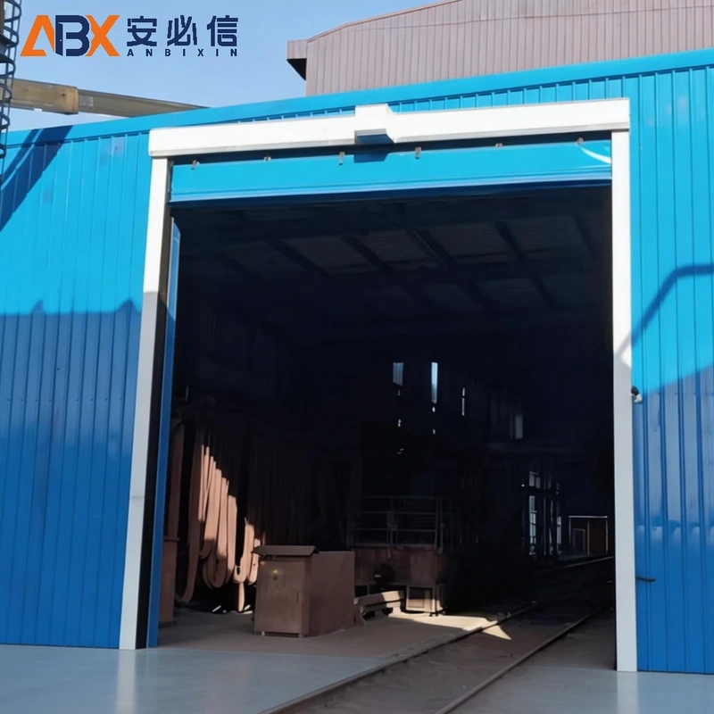 自贡市软帘堆积门